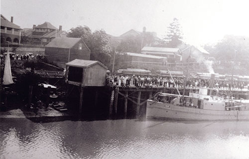 Maryborough's wharves c.1930